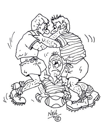 Rugby Cartoon