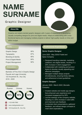 CV &amp; Resume
